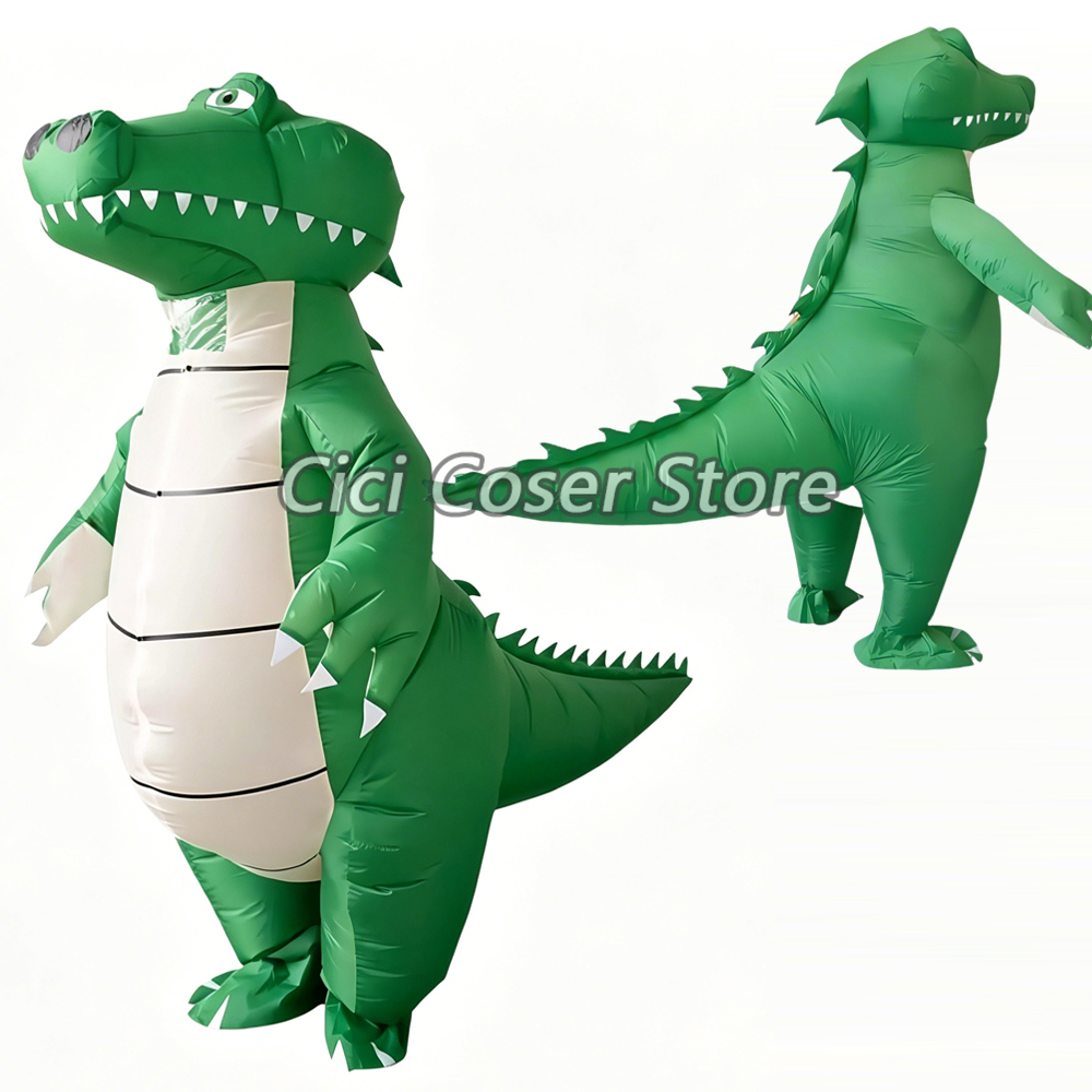 Inflatable Dinosaur Costume Adult - زي تنكري قابل للنفخ على شكل