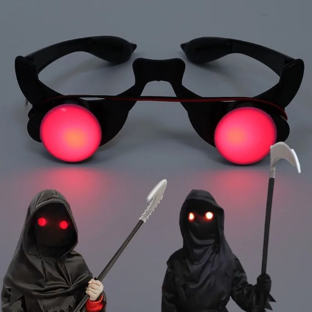 Glow In The Dark Party Glasses - نظارات LED من مادة ABS، نظارات