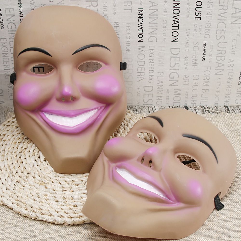 قناع العين المبتسم ، ابتسامة ف - مراجعة Led Purge Mask Halloween وسعره