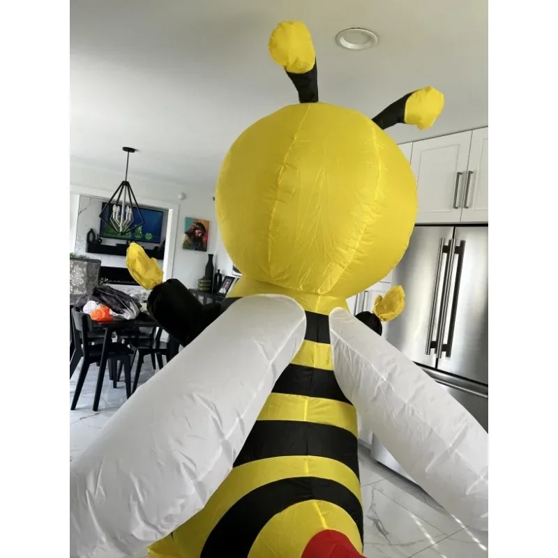 زي نحلة قابل للنفخ فائق الوضوح - مراجعة Inflatable Dinosaur Costume Adult وسعره