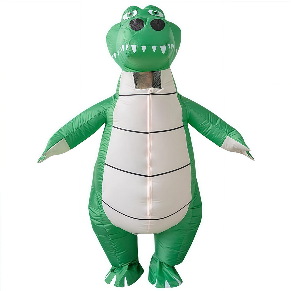 زي تنكري قابل للنفخ على شكل تم - مراجعة Inflatable Dinosaur Costume Adult وسعره
