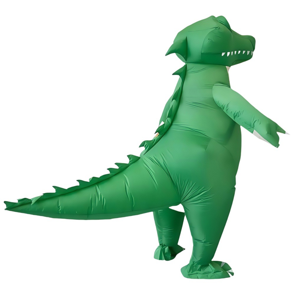 زي تنكري قابل للنفخ على شكل تم - مراجعة Inflatable Dinosaur Costume Adult وسعره