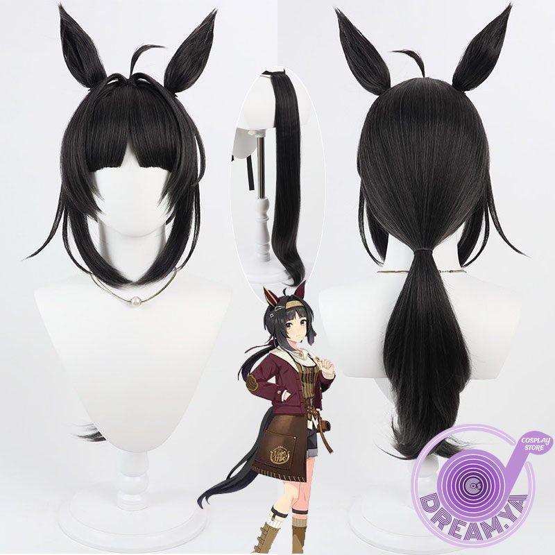 شعر مستعار كوسبلاي من Logotype - مراجعة Anime Cosplay Wig Heat Resistant وسعره