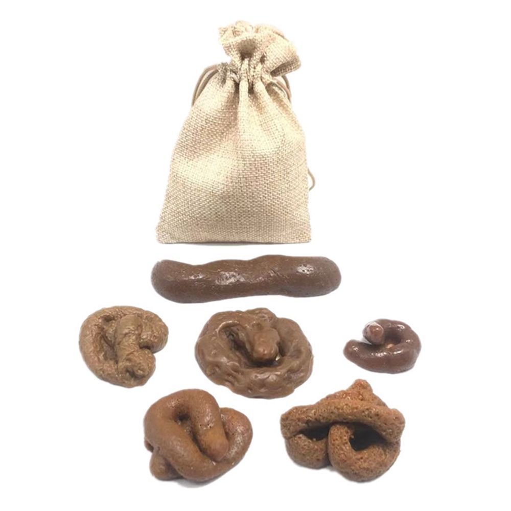 6 قطع من فضلات الحيوانات الواق - مراجعة Fake Poop Gag Gift وسعره